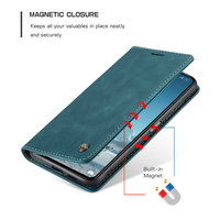 CaseMe étui portefeuille en cuir PU de luxe multifonctionnel pour Xiaomi 12 Pro accessoire de téléphone compatible avec Xiaomi Mi 8 9 10 11 12