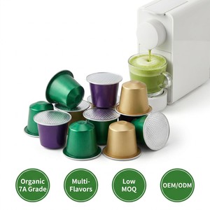 แคปซูลมัทฉะสำหรับชงกาแฟแบบ K-cup สำหรับตลาดสหรัฐอเมริกา รสชาติหลากหลาย ปริมาณ 2 กรัม-8 กรัม รับผลิตแบรนด์ส่วนตัว พร้อมโลโก้และบรรจุภัณฑ์ตามสั่งจากโรงงาน - Product Image 1