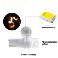 T10 W5W 194 168 Keramik LED-Lampe Auto Keil Kennzeichen Licht Blinker Licht Seiten lampe Auto Reading Dome Licht Autozubehör