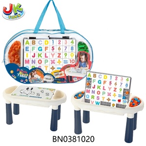 Đa Chức Năng Tự Làm Số Bảng Chữ Cái Câu Đố Khối Bảng Đồ Chơi Trẻ Em Bằng Văn Bản Và Vẽ Bảng Đồ Chơi Đặt Nhựa Đồ Chơi Học Tập Bảng - Product Image 6