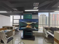 Panel Datar Interaktif 86 Inci Bersertifikasi Google EDLA 4K Smart Board untuk Universitas dan Sekolah