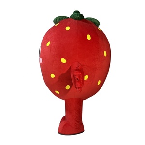 Costume Gonfiabile a Forma di Fragola <span class=keywords><strong>per</strong></span> <span class=keywords><strong>Adulti</strong></span>, Divertente Abito Gonfiabile a Tema Frutta, Design Cartoonesco <span class=keywords><strong>per</strong></span> Festival, Cosplay e Carnevale - Product Image 2