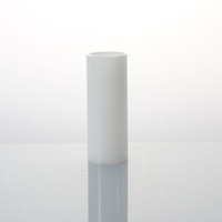 Tube de Quartz en verre Borosilicate blanc opale clair soufflé à la bouche pour abat-jour