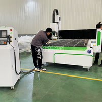 Routeur CNC Anben pour le travail du bois, double broche, multi-têtes, 2/3 axes, contrôle DSP Mach3, 9kW, machine de gravure, moteur, boîte de vitesses, roulement