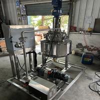 Homogénéisateur sous vide avec moteur de pompe 500L/1000L vertical pour la production de confiture de fruits, de ketchup, de sauce, de purée de tomates, de miel et de produits chimiques
