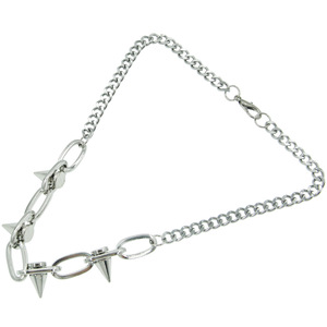 Cadena de clavícula con diseño de remaches y estilo cubano, Nueva cadena de cuello, Collar de moda Tanjing, Collar Lijing - Product Image 5