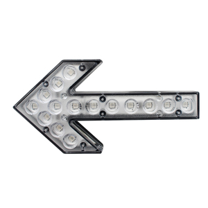 ضوء ستروب <span class=keywords><strong>LED</strong></span> صغير عالمي بتصميم سهمي IP65 لإشارات الانعطاف للشاحنات والمركبات الهندسية والطوارئ - Product Image 2
