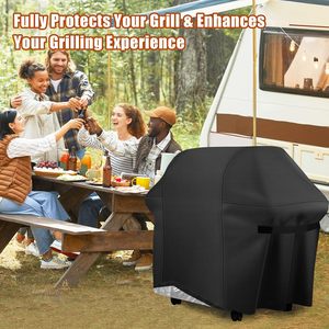 Custom Size Color Dustproof UV Waterproof <strong>Bbq</strong> <strong>Cover</strong> Outdoor <strong>Large</strong> Barbecue <strong>Cover</strong> Gas Grill <strong>Covers</strong> - Product Image 6