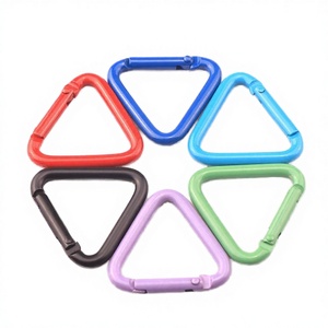 โรงงานผู้ผลิต รับผลิตพวงกุญแจรูปสามเหลี่ยม อลูมิเนียมอัลลอยด์เคลือบด้วยไฟฟ้า สำหรับตั้งแคมป์ เดินป่า และอุตสาหกรรมยานยนต์ - Product Image 3