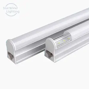 Las mejores luces T5 Batten 6W 9W 18W para reemplazo de oficinas T5 Fluorescente Batten LED Aluminio Personalizado 80 120cm T8 Led Tube Led 2