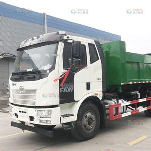 Nuovo Camion per la Raccolta Rifiuti Rimovibile FAW Jiefang, Produttore di Veicoli per Trasporto Rifiuti in Grandi Quantità - Product Image 5