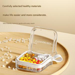 Organisateur de pilules minceur 7 jours, boîte à médicaments portable scellée personnalisée, tri des pilules pour trois repas par jour - Product Image 3