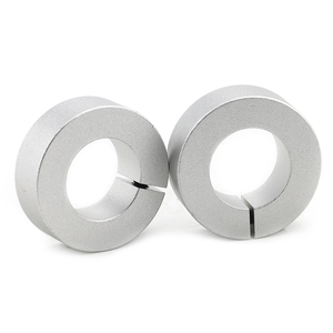 Anneau de serrage en aluminium de type ouvert 25*45*12mm pour axe optique, manchon de fixation d'axe SCS25 - Product Image 2
