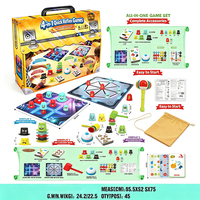 Jeu de réflexes rapide 4 en 1, jeu de société interactif familial, jeu éducatif pour enfants, entraînement à la réaction, jeux de table pour fêtes