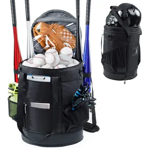 棒球水桶包-棒球教练包-带衬垫座椅的可扩展垒球水桶包-教练礼品