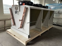 Refroidisseur industriel à air sec Aidear pour station photovoltaïque à onduleur solaire, unité de refroidissement à circuit fermé avec rejet de chaleur