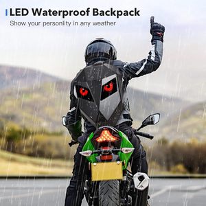 Sac à dos de moto DABASHAN, grand format, coque rigide ABS EVA, écran LED programmable DIY, écran couleur intégral pour hommes - Product Image 4