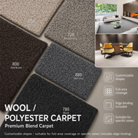 OEM Tapis en laine/polyester texturé, écologique, antidérapant, anti-acariens, hypoallergénique, sûr pour bébé et adapté aux animaux domestiques, vente chaude