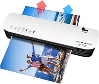 Plastifieuse automatique A4 A3 pour bureau, machine à plastifier à chaud avec film de plastification et coupe-rond intégré