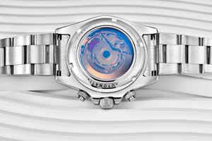 رولستيمي RT-137 ساعات رجالي جديدة ساعات فاخرة كوارتز ساعات رجالي للطيار ساعات رياضية 100M مقاومة للماء ساعة معصم جلدية للرجال - Product Image 6