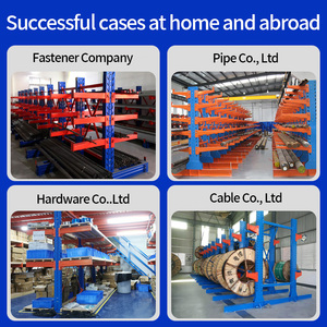 HY Adjustable Corrosion Protection Steel Pipe <strong>Storage</strong> Shelf Custom Warehouse Cantilever <strong>Rack</strong> <strong>System</strong> - Product Image 2
