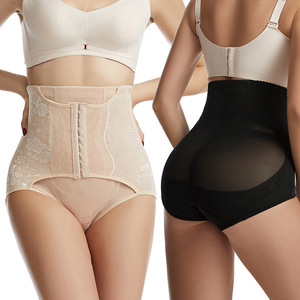 Faja Moldeadora de Cintura Alta para Mujer, Transpirable, Control Firme, Doble Capa, Control Abdominal, Bragas de Compresión Postparto - Product Image 1