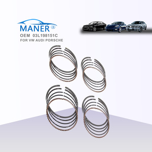 Kit de segments de piston moteur MANER 038107301A 03G198151/A/B/D 81,01 mm pour VW GOLF JETTA BEETLE AUDI A1 A3 TT - Product Image 1
