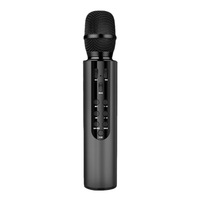Meilleure vente en stock : M6 Tout-en-un pour haut-parleur de karaoké 5.3 avec micro cardioïde, connecteur Type-C, batterie 2000 mAh pour chant