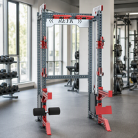 Rack d'entraînement Squat Little Bird amélioré en acier inoxydable pour usage commercial, avec pile de poids de plus de 75 kg, machine de musculation unisexe pour salle de sport
