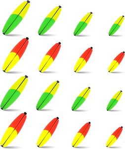 Flotteurs à chevilles à fente, flotteurs de pêche <span class=keywords><strong>au</strong></span> silure, flotteurs à glissière, flotteurs en mousse en forme de cigare avec <span class=keywords><strong>bouchon</strong></span> de tuyau pour montage Santee, montage de détecteur de poissons B10 - Product Image 2