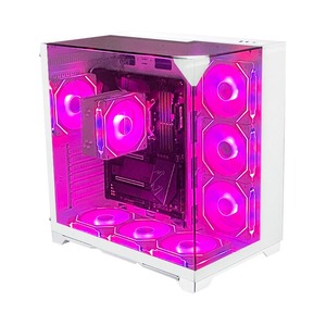 Pcooling thiết kế mới nhà máy chơi game trường hợp máy tính ATX <span class=keywords><strong>PC</strong></span> trường hợp HD USB3.0 Tempered Glass trường hợp máy tính & tháp khung máy chủ - Product Image 1