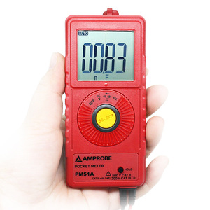 Multimètre numérique Fluke PM51A 600V CAT II 300V CAT III, multimètre de poche - Product Image 1