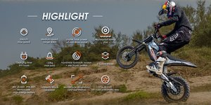 EU Fast Shipping 48v 2000w Brushless Motor <b>Three</b>-speed Settings 48V 20.8Ah Performance Dirt Bike Pit Bike X1 Kukirin X1 - Product Image 4
