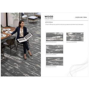 Vistaar Antique Bronze 600x1200mm Glossy Wood Look Porcelain Tiles Premium Floor <b>Wall</b> Design - Product Image 5