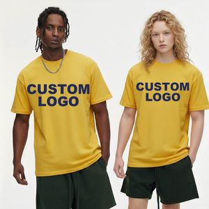 Vente en gros de t-shirts personnalisés 100% coton 200GSM, impression personnalisée pour l'été, t-shirts décontractés pour femmes et hommes - Product Image 3
