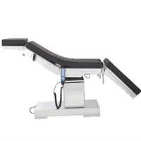 Table d'opération électrique ultra-basse, réglage de la hauteur 550-950 mm, glissière de 300 mm, 30 positions °   Inclinaison, capacité de charge de 350 kg