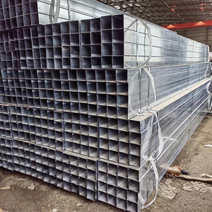Nhà Máy Cung Cấp 3 Inch 4 Inch Hình Chữ Nhật Ống Thép Mạ Kẽm Ống Vuông Threaded Khớp Nối 30G-60G Uốn Cắt Hàn - Product Image 4