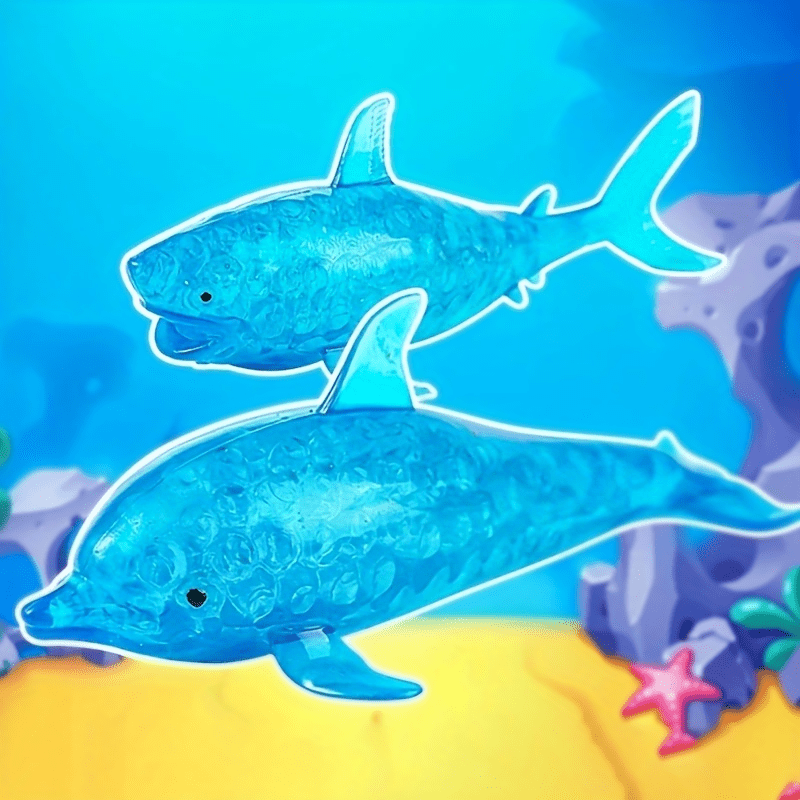 Adorabile all'ingrosso giocattolo antistress a forma di delfino