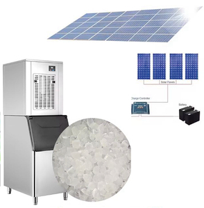 Máquinas para Hacer Hielo en Cubos de 150 kg, 200 kg, 300 kg, con Energía Solar, 48 V CC, para Eventos al Aire Libre - Product Image 1