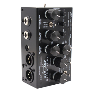 Demonfx SIM-AMP préampli de basse simulateur de cabine chargeur <span class=keywords><strong>IR</strong></span> Clean Boost DI Box pédale de processeur de son multi-effets - Product Image 4