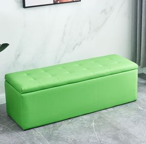 Centro commerciale panca per parrucchieri negozio divano sgabello per cambiare le scarpe sgabello alla porta d'ingresso sgabello di stoccaggio lungo - Product Image 3