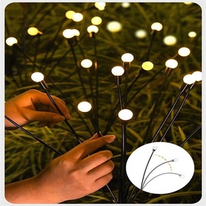 Balancement 6/8/10 LED <span class=keywords><strong>solaire</strong></span> luciole <span class=keywords><strong>lampe</strong></span> paysage lumières jardin extérieur étanche vacances lumière déco - Product Image 1