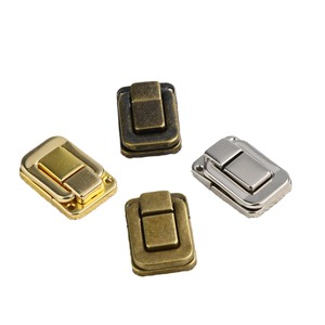 Serrures de tiroir en cuivre style antique Platinum Link pour boîte en bois, boîte à vin, boucle Taiping, moulage sous pression, nouveau design chinois - Product Image 5