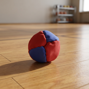 Red Blue Footbag <b>Hacky</b> <b>Sack</b> Soft Foam Juggling Ball Training Toy Unisex - Product Image 1