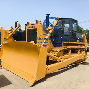 รถเกลี่ยดินมือสองรถปราบดินตีนตะขาบรถ D6รถปราบดิน <span class=keywords><strong>Shantui</strong></span> รถปราบดิน Komatsu <span class=keywords><strong>Sd22</strong></span> Sd32เครื่องยนต์ D7 D4อะไหล่ที่นั่งพร้อมเครื่องกว้าน - Product Image 2