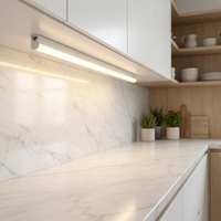 Éclairage linéaire intérieur, tube LED T5 intégré, connectable, 120 cm, 18 W, facteur de puissance élevé PF>0.9, AL+PC, pour entrepôt industriel