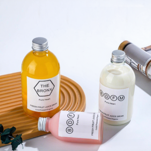 Bouteilles en verre sodocalcique de qualité alimentaire pour thé au lait, café infusé à froid, pots hermétiques pour jus de fruits, <span class=keywords><strong>vin</strong></span>, Baijiu et <span class=keywords><strong>saumure</strong></span> – Vente en gros - Product Image 3