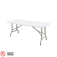 Nouveau design table pliable à bas prix légère longue table pliante en plastique portable de mariage en plein air
