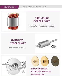 Đầu Cao 220V 50Hz Hộ Gia Đình Im Lặng Booster Tự Priming Máy Bơm Phản Lực 1HP Với Áp Lực Cao Bể Điều Khiển - Product Image 5