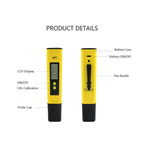 Portable Digital pH <strong>Meter</strong> High Precision 0.01pH 0.0-14.0 pH Range for Aquarium Hydroponics Temperature - Product Image 2